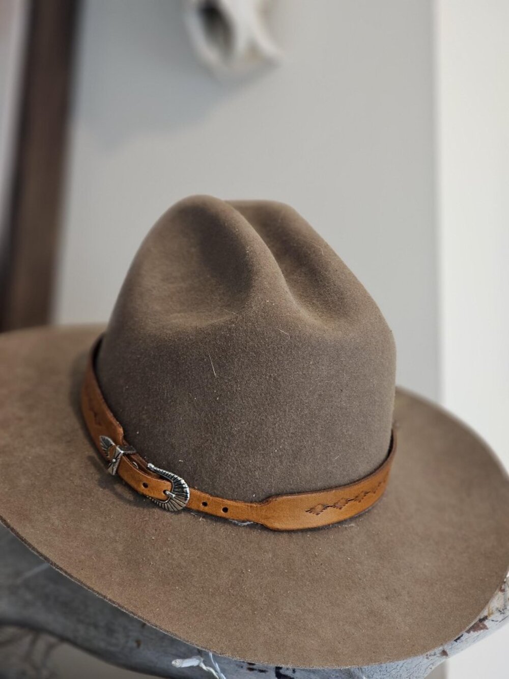Handmade Leather Hat Band